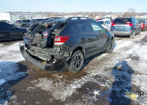 2021 Subaru Crosstrek Premium из США, поврежденный, VIN JF2GTAEC2M8324106